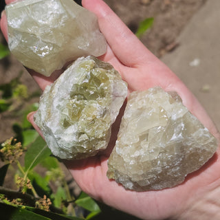 Green Calcite Crystal