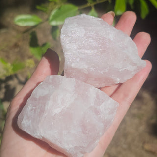 Large Raw Rose Quartz Chunk