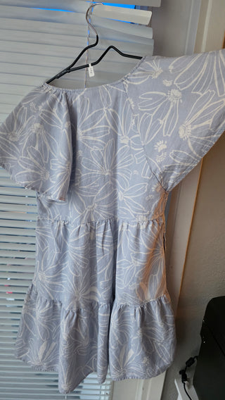Blue Linen dress Universal Thread XS