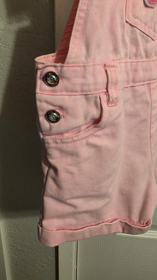 100% Cotton pink jumpsuit for girls 4T