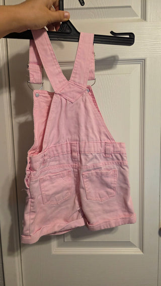 100% Cotton pink jumpsuit for girls 4T