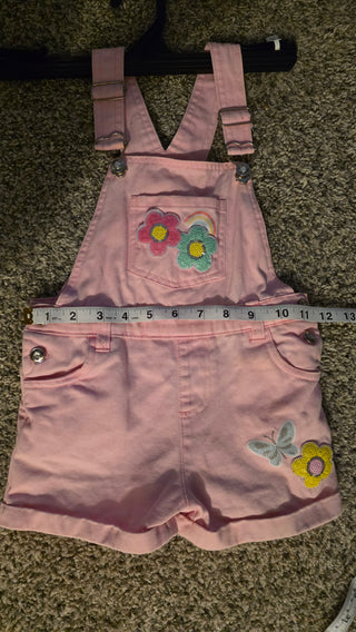 100% Cotton pink jumpsuit for girls 4T