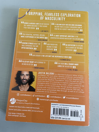 Man Enough Paperback Book MTS|89378