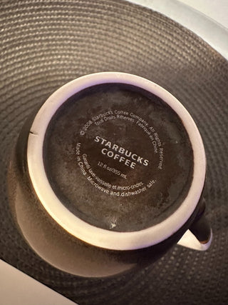 Mug Cup Starbucks Two-Tone 2009 MTS