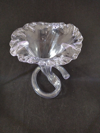 Murano alexandrite trumpet tube vase rcd