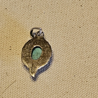 .925 sky  blue turquoise pendant