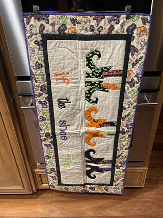 If The Shoe Fits Quilted Table Runner 00801224 RSV|43122