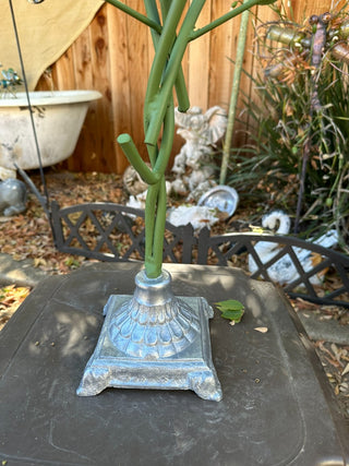 Cast Iron Yard Art Floral MTS|115124