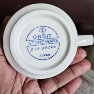Vintage Orbit Stoneware - Cups (BRI) - MTS|52300