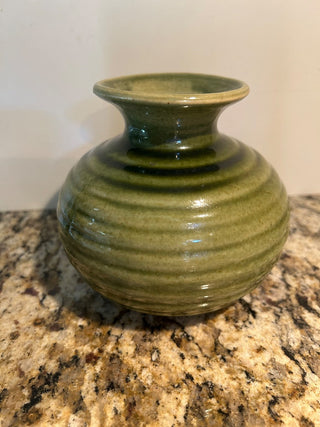 Green Pottery Vase    MTS