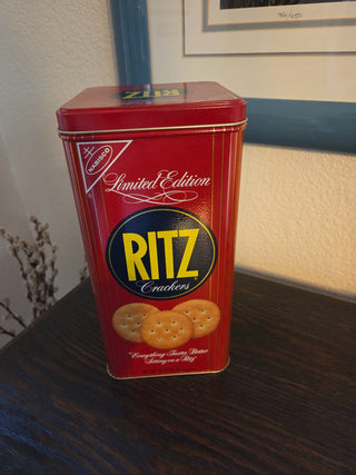 1986 Limited Edition Ritz Cracker Tin, RCD