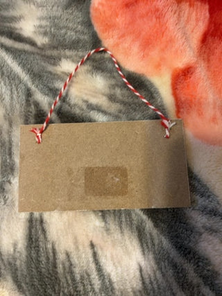 KW  "It's a Hot Chocolate Kind of Day" MDF wood sign Christmas ornament
