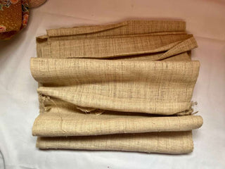 Handwoven Natural Color Hemp Cloth|112549