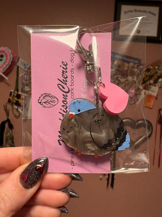 Pigeon Bag Charm/Keychain MTS
