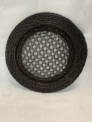 Cane and Wicker Charger 13”  RSV|58767