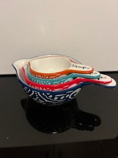 #2690 Ceramic Measuring Cups 4-Set RSV|143439