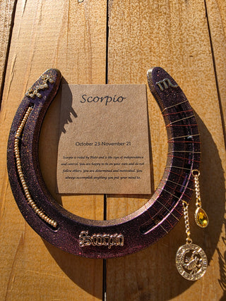 Zodiac Horseshoe -   Scorpio