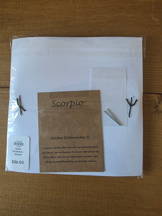 Zodiac Horseshoe -   Scorpio