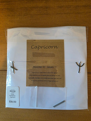 Zodiac Horseshoe-  Capricorn