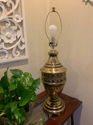 Vntg Stiffel brass lamp|134382