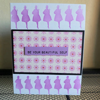 bri.crafty - FabFemme x Be your Beautiful Self - Blank Card (BRI) - MTS
