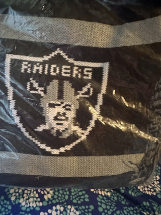 Raiders Reversable Scarf Collectible NFL Official Logo #47 VV MTS|99120