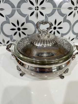 Wallace Silver-plated Serving Casserole Dish MTS|82054