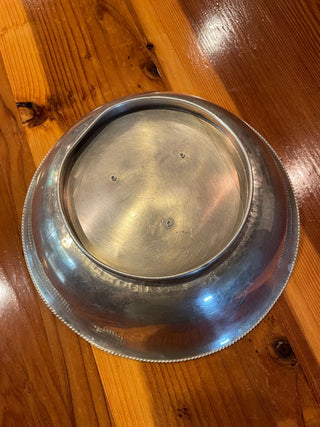 VNTG Aluminum Bowl/ Flower Forged~MTS|114655