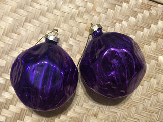 Purple Glass Ornament MTS|134658