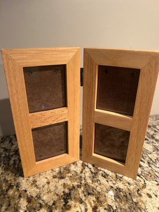 Natural Wood Bi-Fold Frame   MTS|144662