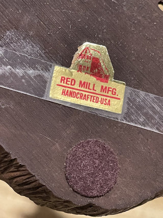 9.5"x5"  Vtg Red Mill Mfg Irish Setter Fig--SP RCD