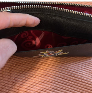 Brighton Fashionista Zip around wallet colorful embroidery #62 VV MTS|104471