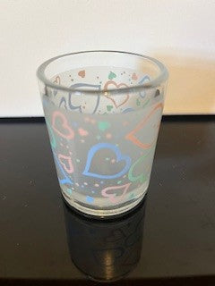 #2344 Pastel Heart Votive Candleholder RSV