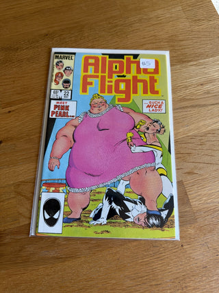 Comic Book: Alpha Flight Issue 22