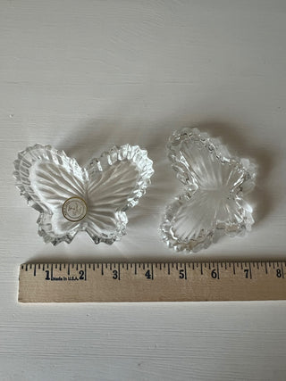 Vintage butterfly crystal trinket box RSV|100065