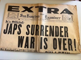 #2127 War is Over - Aug 15 1945  RSV|86049