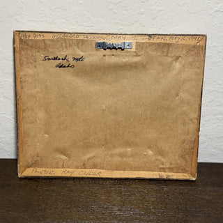 Sawtooth Mtns Mini Original Oil on Canvas MTS|90084