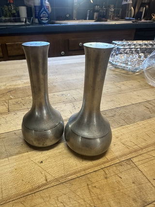 MCM Pewter Salt & Pepper Shakers|52938