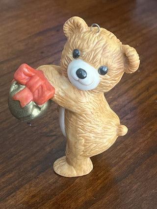 1984 Hallmark Cinnamon Bear #2 w/bell Ornament RSV|127973