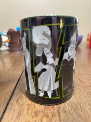 Disney Villains Mug YOU'RE WICKED AWESOME 3D Walt Disney World Parks Black Green