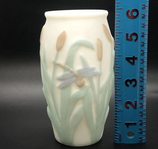 Phoenix Consolidated Dragonfly Cattail Vase #63 VV MTS