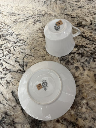 Nasco Rose Bramble Tea Cup and Saucer - RCD
