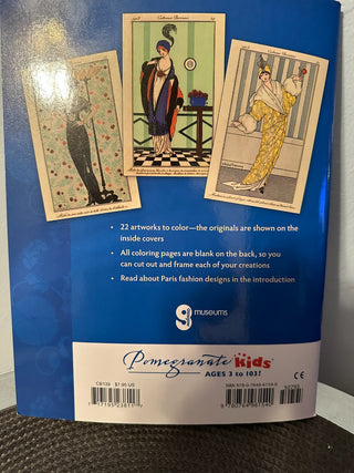 Book Fashion Coloring MTS