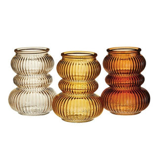 TAN GLASS VASE RSV|65942