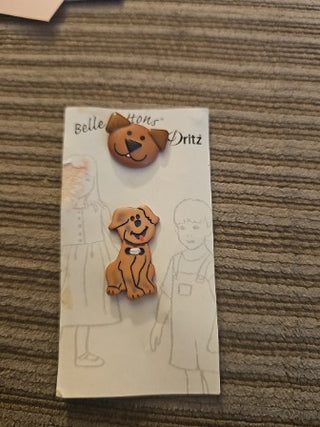 Bella Buttons Doggie