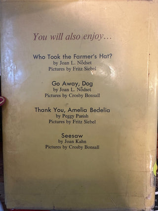 Vtg Book - "I should have stayed in bed" by Joan Lexau (1965) RCD