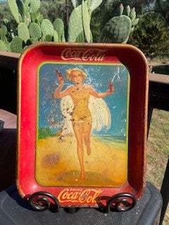 1937 Original Coca-Cola Advertising Tray RCD|77405