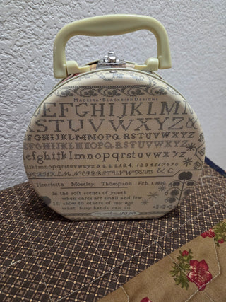 SALE! Child's Mini Round Metal Travel Case w/handle, RCD|108487