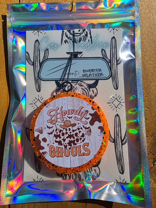 Car Freshie - Howdy Ghouls