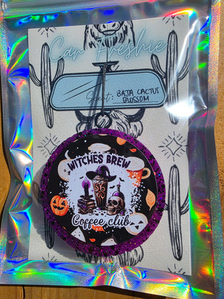 Car Freshie - Witches Brew Coffee Club